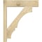 Ekena Millwork Balboa Block Rough Sawn Outlooker, Douglas Fir, 6"W x 22"D x 26"H OUT06X22X26BOA05RDF - alternate 4